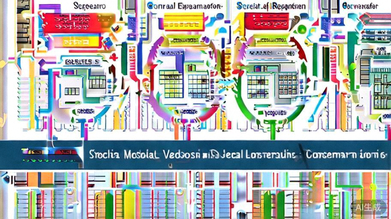独立站与社媒运营融合价值链路图 - 展示从社交媒体曝光到独立站转化留存的数据闭环流程图