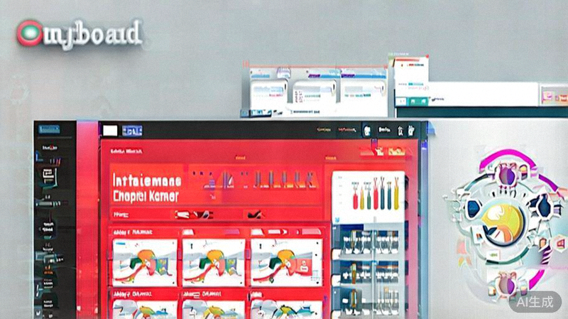 红人营销效果分析仪表盘与关系维护示意图 - 展示数据看板及品牌与红人长期沟通的循环图