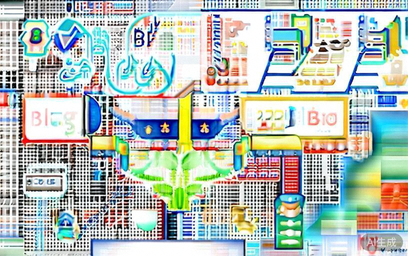 内容多渠道分发策略示意图 - 显示同一核心内容被改编成博客、视频、播客和信息图在不同平台发布