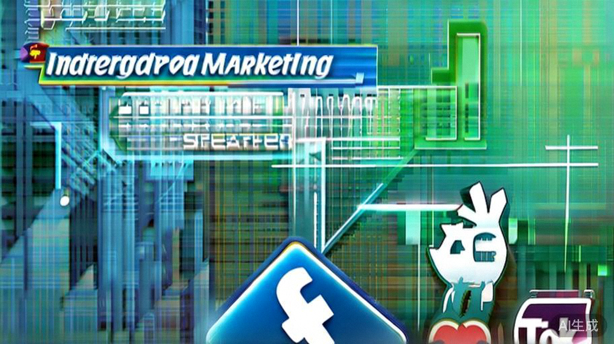 独立站Facebook与TikTok营销组合拳文章封面图 - 显示Facebook和TikTok应用图标交织在一起，背景有向上增长的流量箭头和购物车图标